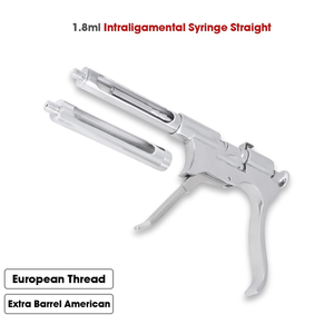 Jeringa Dental Intraligamentaria de 1.8 ml con Rosca AMR y EUR, Instrumento de Inyección de Acero Inoxidable, Herramienta de Precisión ProClinMax - Product Image 4