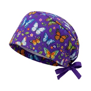 Full Medical Unisex Dental Dentist Hat Nurse Medical Work Hat Surgical <b>Cap</b> Clinic Nursing <b>Cap</b> Nurse <b>Scrub</b> <b>Caps</b> On Custom Demand - Product Image 1