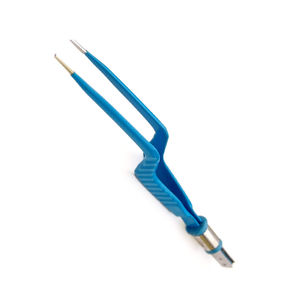 Pinzas Bipolares Tipo Bayoneta en Oferta, Antiadherentes, Manuales, de Acero Inoxidable con Recubrimiento Azul, PENTAX SURGICAL, Certificación CE, Alta Calidad Médica - Product Image 1