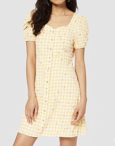 OEM Custom Women's Elegant Streetwear Dresses Vietnam Fast Delivery Washable Sustainable Material Woven Weaving Paisley Pattern - Product Image 1