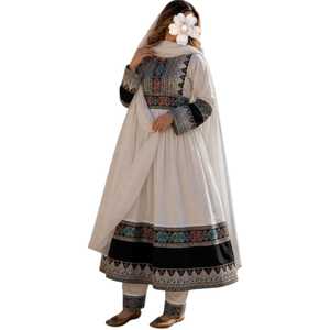 New Arrival Modern Knee Length Afghan Kuchi <b>Wedding</b> <b>Dresses</b> Handmade Multi Color Tribal Embroidery Afghan Kuchi Evening <b>Dresses</b> - Product Image 1