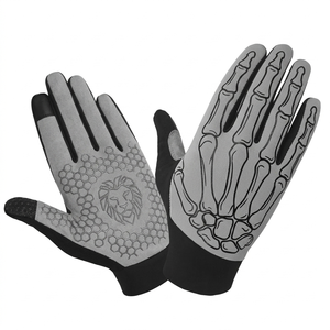 Gants de cyclisme intégraux en microfibre et polyuréthane, antichoc et rembourrés, pour la course sur route et l'utilisation en moto en extérieur – Vente en gros usine - Product Image 1