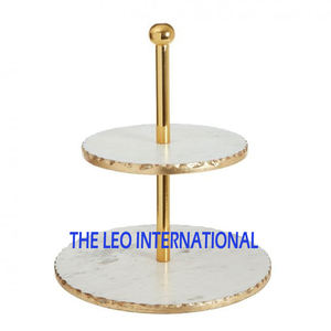 Expositor de Cupcakes de 4 Niveles, Soporte para Pasteles de Resina Epoxi, Bandejas para Galletas, Dulces y Postres, para Fiestas de Cumpleaños y Bodas - Product Image 4