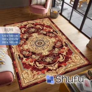 Les tapis Shufu sont fabriqués à partir de flanelle de bonne qualité avec des designs modernes et élégants, des motifs uniques, sans danger pour les enfants - Product Image 4