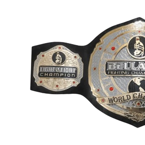 Cinturón de Campeón Mundial de Bellator, Cinturón de Campeonato de Lucha Ligero Personalizado, Emblema Dorado de Alta Calidad, Cinturones de Colección - Product Image 4