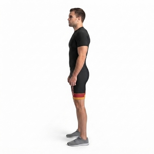 Short de Compression Homme en Tissu Tricoté Extensible à Séchage Rapide pour MMA, Muay Thai, Grappling, Kickboxing et Boxe – Vente Flash - Product Image 5