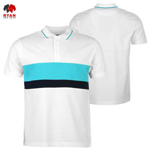 Chemises polo personnalisées anti-rides à impression numérique pour hommes avec logo personnalisé, manches courtes et poche - Product Image 6