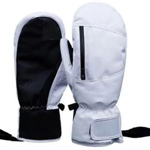 Nouvelles Mitaines de Ski Personnalisées avec Logo, Imperméables, Gants d'Hiver pour Hommes et Femmes, Fonctionnalité Écran Tactile, Fabriquées en Cuir - Product Image 1