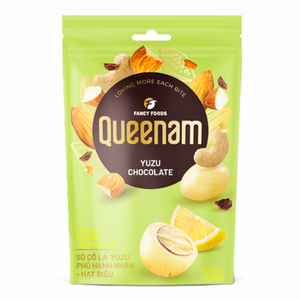 Servicio de Etiqueta Privada, Paquete Individual, HALAL, OEM/ODM, Dragee 150G, Chocolate Yuzu, Frutos Secos Recubiertos de Chocolate, Almendras y Anacardos, Snacks Populares - Product Image 1
