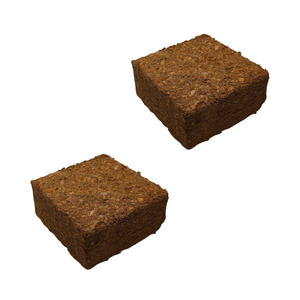 บล็อกหรือถุงใยมะพร้าวเปียก (Coco Peat) เป็นมิตรต่อสิ่งแวดล้อม เหมาะสำหรับการเพาะปลูก ใช้สำหรับเพาะต้นกล้า ปรับสภาพดิน ช่วยให้รากเจริญเติบโตอย่างแข็งแรง - Product Image 1