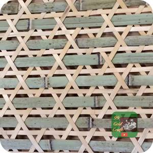 VIETNAM FACTORY Wholesale Natural FOX EYES Cane Peel Rattan Bamboo <b>Webbing</b> Weaving Rattan Sheet Roll for Raw Material - Product Image 4