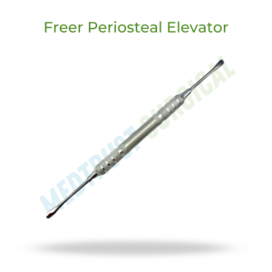 Elevador periostal Freer, instrumento quirúrgico dental para elevación de tejidos - Product Image 2