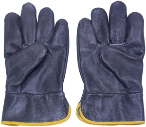 Gants de sécurité en cuir, gantlet, manicle de travail robuste, tenue de travail de Construction, - Product Image 3