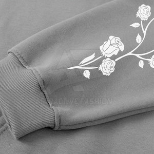 เสื้อฮู้ดดี้โอเวอร์ไซส์แบบแห้งเร็ว น้ำหนักเบา ให้ความอบอุ่น ดีไซน์สบายๆ สำหรับวันอากาศเย็น - Product Image 5