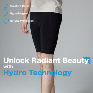 กางเกงเลกกิ้งขาสั้นผู้ชาย ปี 2024 ปรับแต่งได้ เป็นมิตรกับสิ่งแวดล้อม เย็นสบาย ผลิตจากไนลอนคอลลาเจน อูมอร์ฟิล น้ำหนักเบา ระบายอากาศได้ดี ช่วยเพิ่มความชุ่มชื้น - Product Image 4