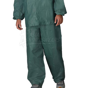 Ensemble coupe-vent personnalisé avec votre logo pour homme, veste et pantalon légers pour les sports de plein air décontractés - Product Image 4