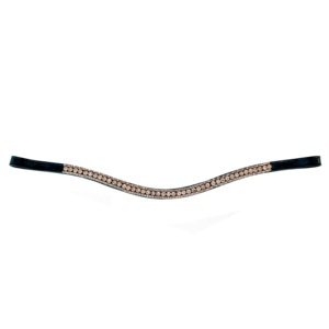 Cabezada de cuero genuino para caballo occidental con frontal ajustable para equitación - Product Image 5