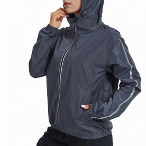 Wholesale Price OEM Service <b>Women</b> <b>Windbreaker</b> Jackets In Low MOQ Customized Logo Printing Breathable <b>Windbreaker</b> Jacket - Product Image 3