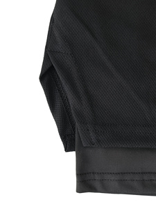 Multiple Colors <b>Three</b> <b>Quarter</b> 120Gsm Light Weight Quick Dry Unisex <b>Shorts</b> <b>Mens</b> Black Running <b>Shorts</b> - Product Image 5
