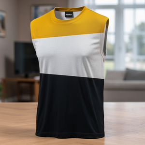 Cotton Plus Size Tank Top Men Quick Dry Breathable Knitted Sporty Gym Workout Vest Summer Birlag Sports - Product Image 5