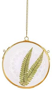 Home Decor Glass & Metal Hanging Photo <b>Frame</b> for <b>Wall</b> Decoration, with 2 Sides Glass Customized <b>Frames</b> - Product Image 2
