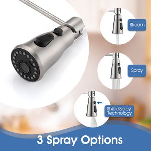 Rubinetto da Cucina a Parete con 3 Funzioni, Design a Ponte per Cucine - Product Image 4