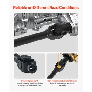 Albero di Trasmissione Anteriore per Polaris RZR XP 1000 2014-2017, 73.9 Pollici, Compatibile con TT, Ricambio per # Asse PRP PO - Product Image 5
