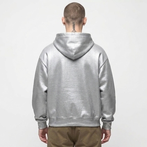 Sudadera con Capucha Extra Grande de Felpa Francesa 100% Algodón para Hombre, con Logotipo Personalizado Bordado, Hombros Caídos, la Más Vendida del Invierno - Product Image 2