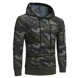 Sudadera con Capucha de Forro Polar de Algodón Estampado Camuflado para Invierno, Color Personalizado, Sublimada, MOQ Bajo, Venta en Línea - Product Image 5