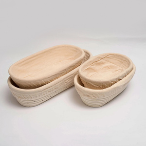 Accesorios de cocina, cestas para fermentar baguettes, cesta de mimbre banneton, tazón, herramientas y equipo para hornear - Product Image 4