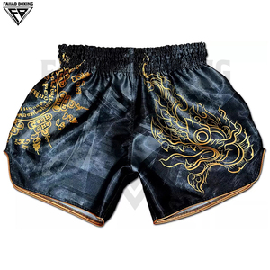 Vêtements d'arts martiaux imprimés 100% polyester, best-seller, nouveau produit, vêtements de combat pour hommes, shorts de Muay Thai - Product Image 3