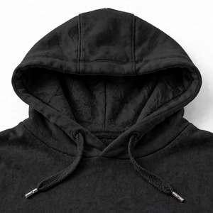 Sudadera con Capucha para Hombre GYM Active, Color Sólido, Felpa Francesa, Transpirable, Corte Regular, Logotipo Frontal, Ropa de Invierno, Venta al Por Mayor, 100% Algodón - Product Image 4