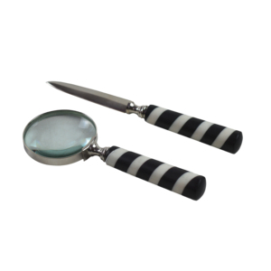 Trending Brass Magnifying Glass Engraved Designs and Plated Finishing Magnifier Glass for <b>Book</b> <b>Reading</b> Map Guide Designer - Product Image 5