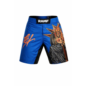 High Quality Custom Sublimation Fight <b>Grappling</b> BJJ Mid-Thigh <b>Shorts</b> MMA - Product Image 3