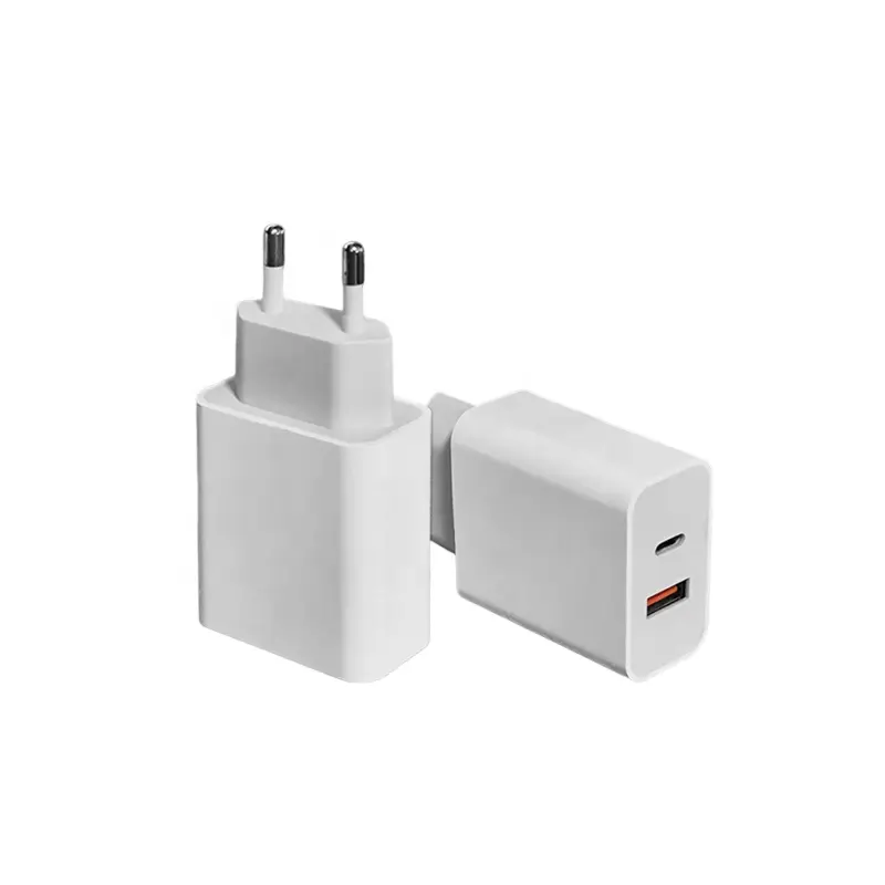 New Arrival 20w Fast Charger Usb-c to Usb-c Cable Pd Us/eu Plug Wall Charger For Macbook Tablet Pc And Phone