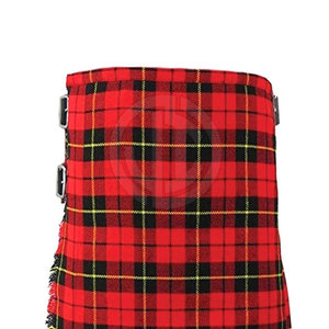 Jupes kilt classiques pour femmes, respirantes, décontractées, durables, de qualité supérieure, en tartan, longueur genou, en polyester/coton - Product Image 5