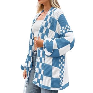 Shawl Collar <b>Women</b> <b>Cardigan</b> Cotton Polyester <b>Women</b> Long Sleeves Relaxed Open Front Fit Daily Wear Warm <b>Cardigans</b> - Product Image 4