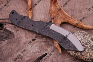 Cuchillo OEM en Blanco de Acero al Carbono 1095 Rock Hard, Hoja Forjada de Espiga Completa, Estilo Vintage, Fácil de Transportar, para Camping, Senderismo, Pesca y Desollado - Product Image 5