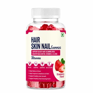 Gomitas Premium para Cabello, Piel y Uñas, Ricas en Biotina, Vitaminas y Minerales, Suplemento de Belleza para un Cabello Saludable y una Piel Radiante - Product Image 1