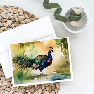 A7นกยูงแปลกๆขนาด5x7การ์ดเปล่าบรรจุ8ซองการ์ดอวยพร - Product Image 2