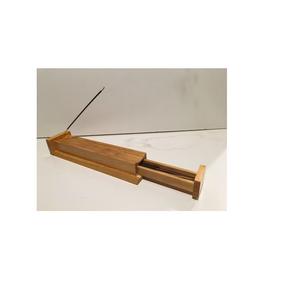 Porte-encens en bois de qualité supérieure pour la méditation à domicile, l'aromathérapie, le yoga, la fragrance, décoration artisanale en bois naturel - Product Image 2