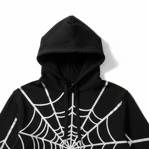 Sudadera con Capucha OEM ODM, Sudadera con Estampado Puff, Sudadera con Capucha para Hombre, Logotipo Personalizado, Chándal de Felpa Gruesa, Fabricante de Ropa Urbana - Product Image 4