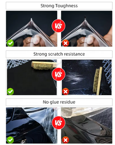 10 שנות אחריות איכות אמריקאית סופר הידרופובי מט, סרט הגנה לצבע TPU <span class=keywords><strong>PPF</strong></span> בעל יכולת ריפוי עצמי, סרט TPU <span class=keywords><strong>PPF</strong></span> שקוף לגליל לרכב - Product Image 3