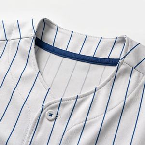 Wholesale Custom Logo Baseball Jerseys Sublimation <b>Yellow</b> Pinstripe Button Front Team Uniform <b>Shirts</b> with Custom Name and Number - Product Image 2