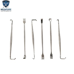 Rétracteurs de pattes de chat professionnels en acier inoxydable, instrument chirurgical réutilisable, outil de précision pour cliniques et hôpitaux - Product Image 2