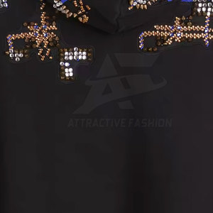 Sweat-shirts à strass pour hommes les plus vendus en ligne, nouveau style, faible MOQ, basiques - Product Image 5