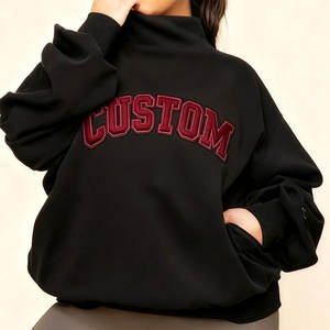Sudadera con Capucha de Alta Calidad con Logotipo Personalizado, para Mujer, Temporada de Otoño, con Forro Polar, Transpirable, Informal, Holgada - Product Image 4