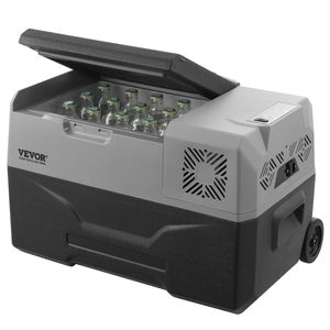 Refrigerador Portátil para Auto de 12 Voltios y 30L, de Una Sola Zona, con Ruedas y Asa, -4-68 F, 12/24V DC, 100% Congelador - Product Image 1