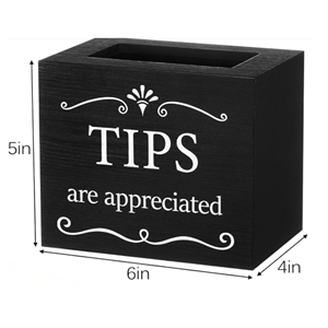 Jarra de madera para propinas, contenedor de donaciones, caja para guardar dinero y monedas, caja de efectivo para camareros, restaurantes, bares, músicos de Vietnam - Product Image 2