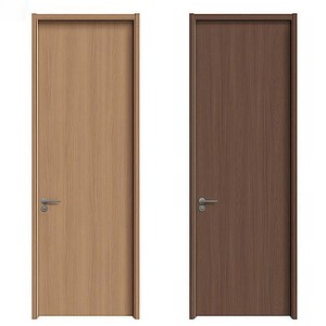 Puerta Interior de WPC de Diseño Moderno, 100% Compuesto de Madera y Plástico, Impermeable e Insonorizada, para Hotel, de Fábrica Profesional - Product Image 4